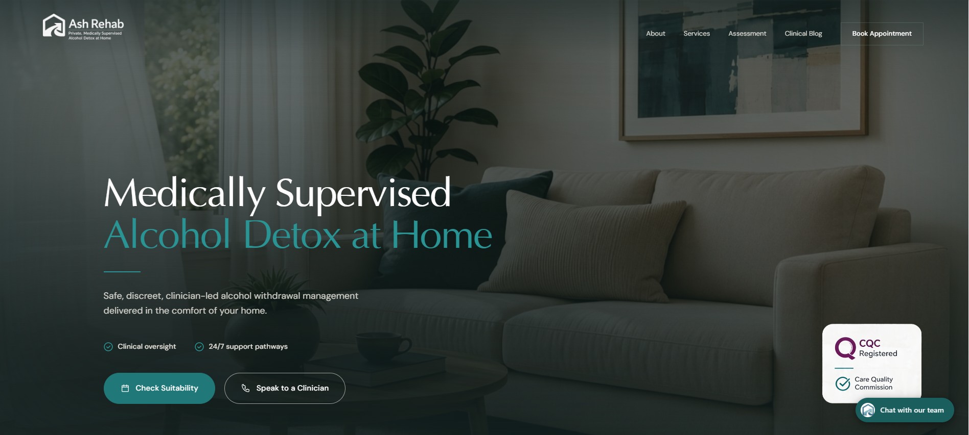 Homepage hero