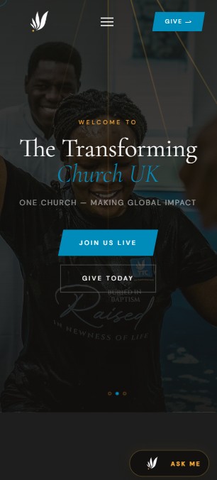 Homepage hero